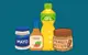 image of cooking oil, salad dressing, mayo